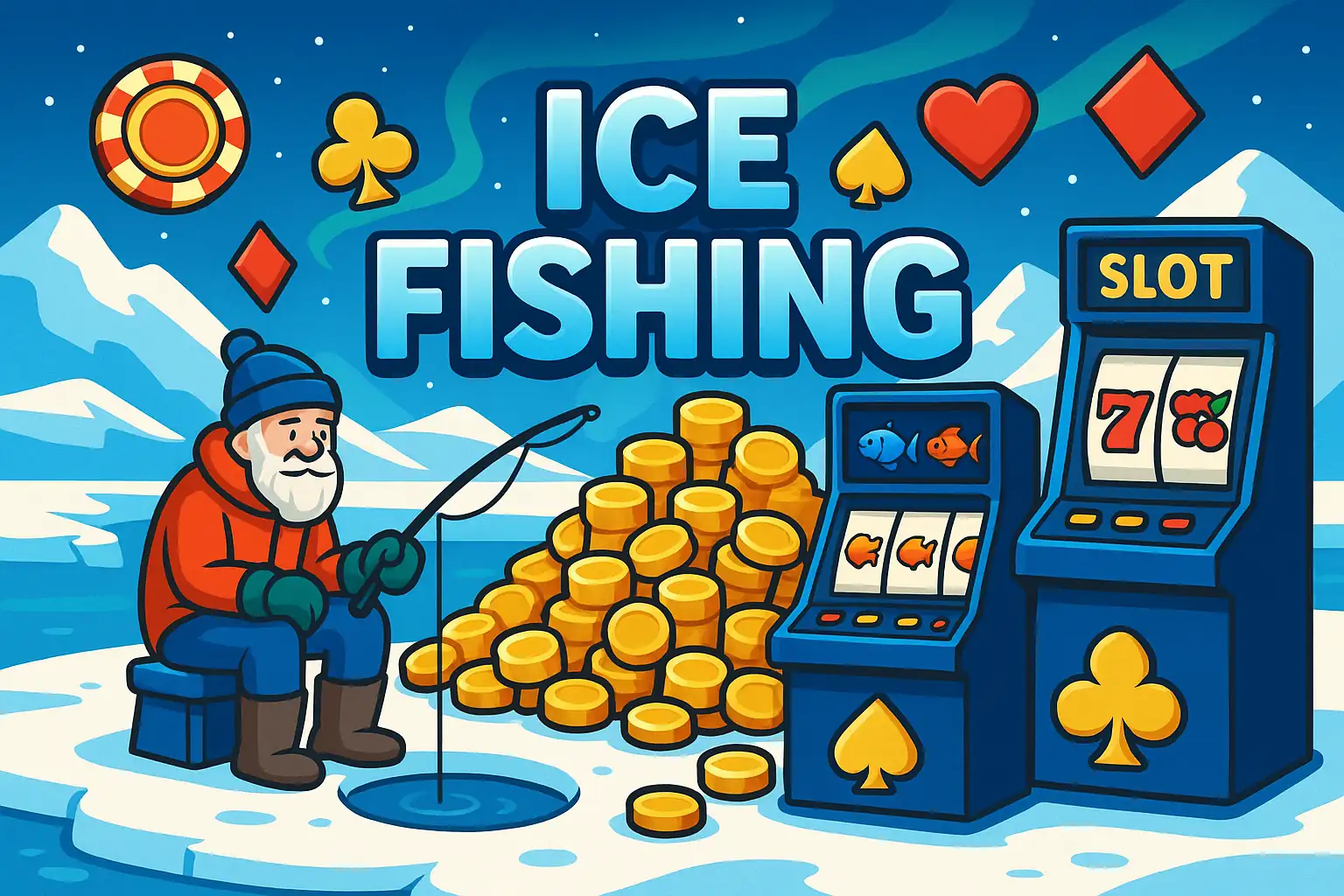Sådan Spiller Du Ice Fishing